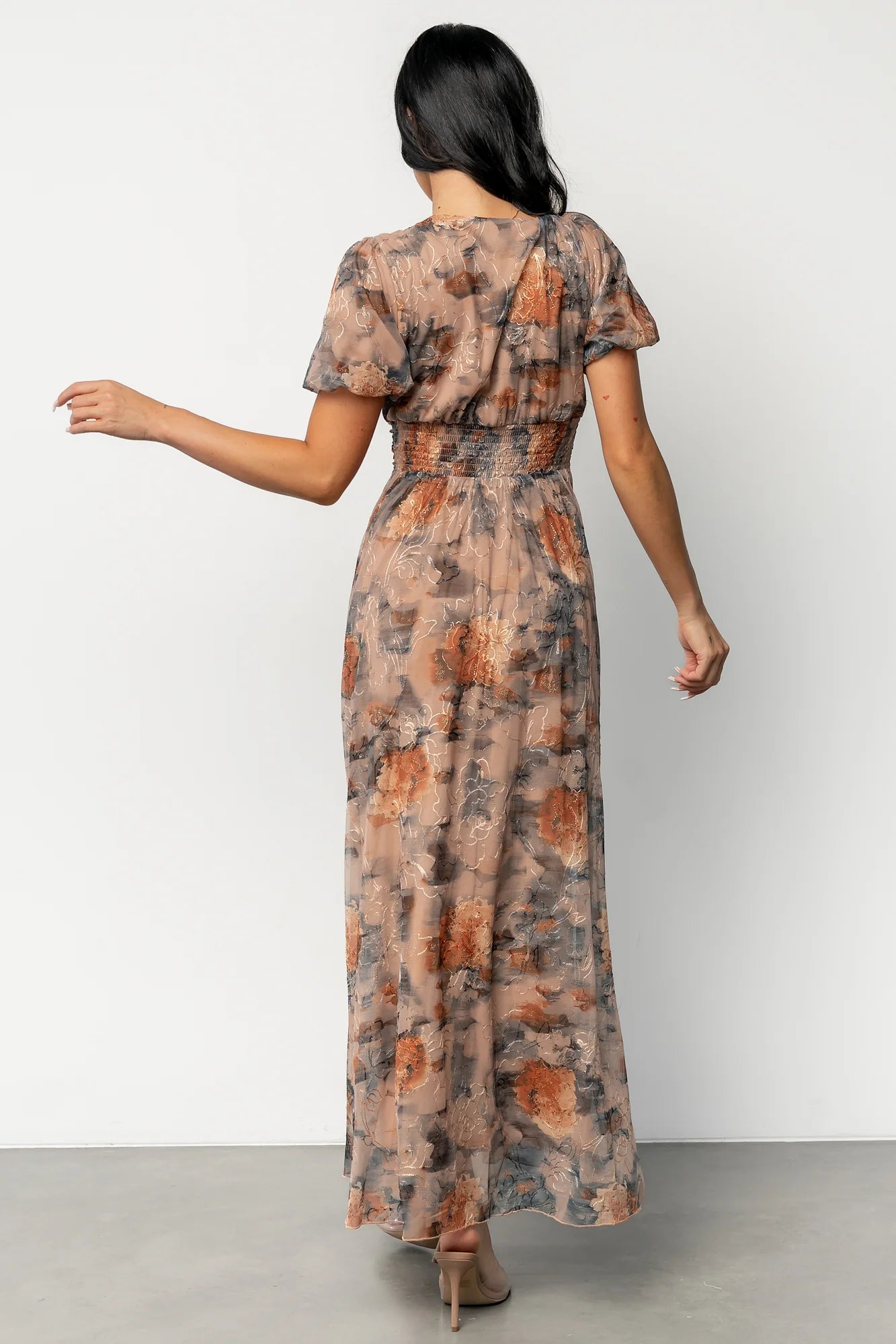 Ardley Maxi Dress | Copper + Slate Floral