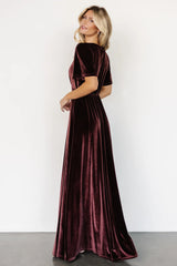 Vivian Velvet Maxi Dress | Clove