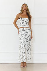 Summer Twilight Polka Dot Set Cream
